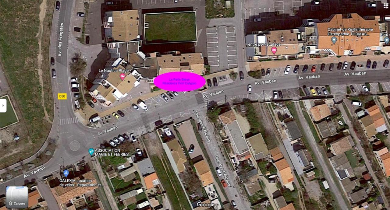 La Perle Bleue, 100 M De La Plage, Parking, Wifi Frontignan Exterior foto
