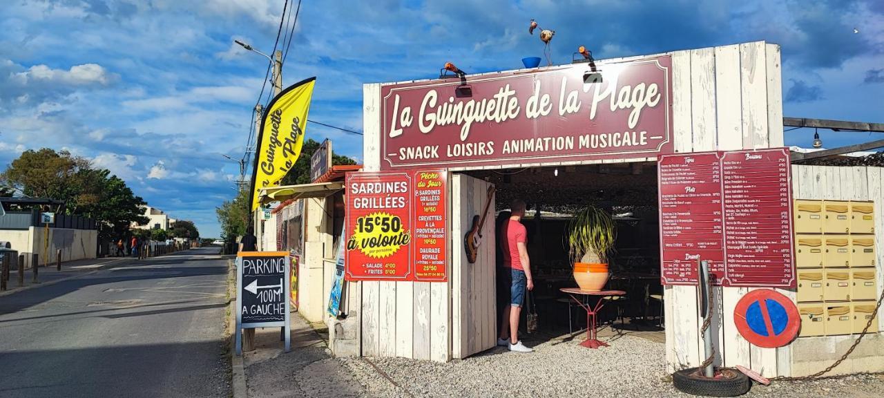 La Perle Bleue, 100 M De La Plage, Parking, Wifi Frontignan Exterior foto